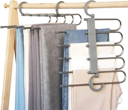 Five layer Pant Hanger 5 in 1 Hanger