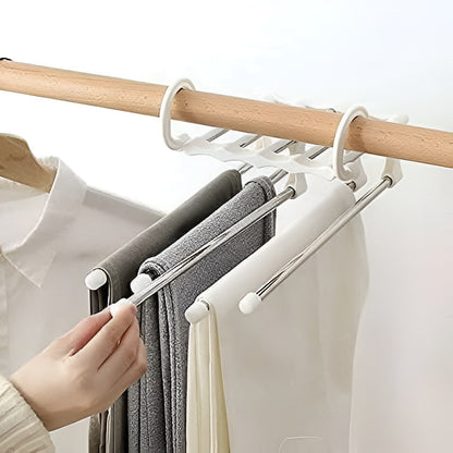 Five layer Pant Hanger 5 in 1 Hanger