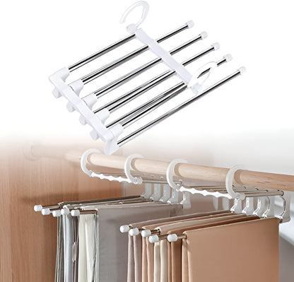 Five layer Pant Hanger 5 in 1 Hanger