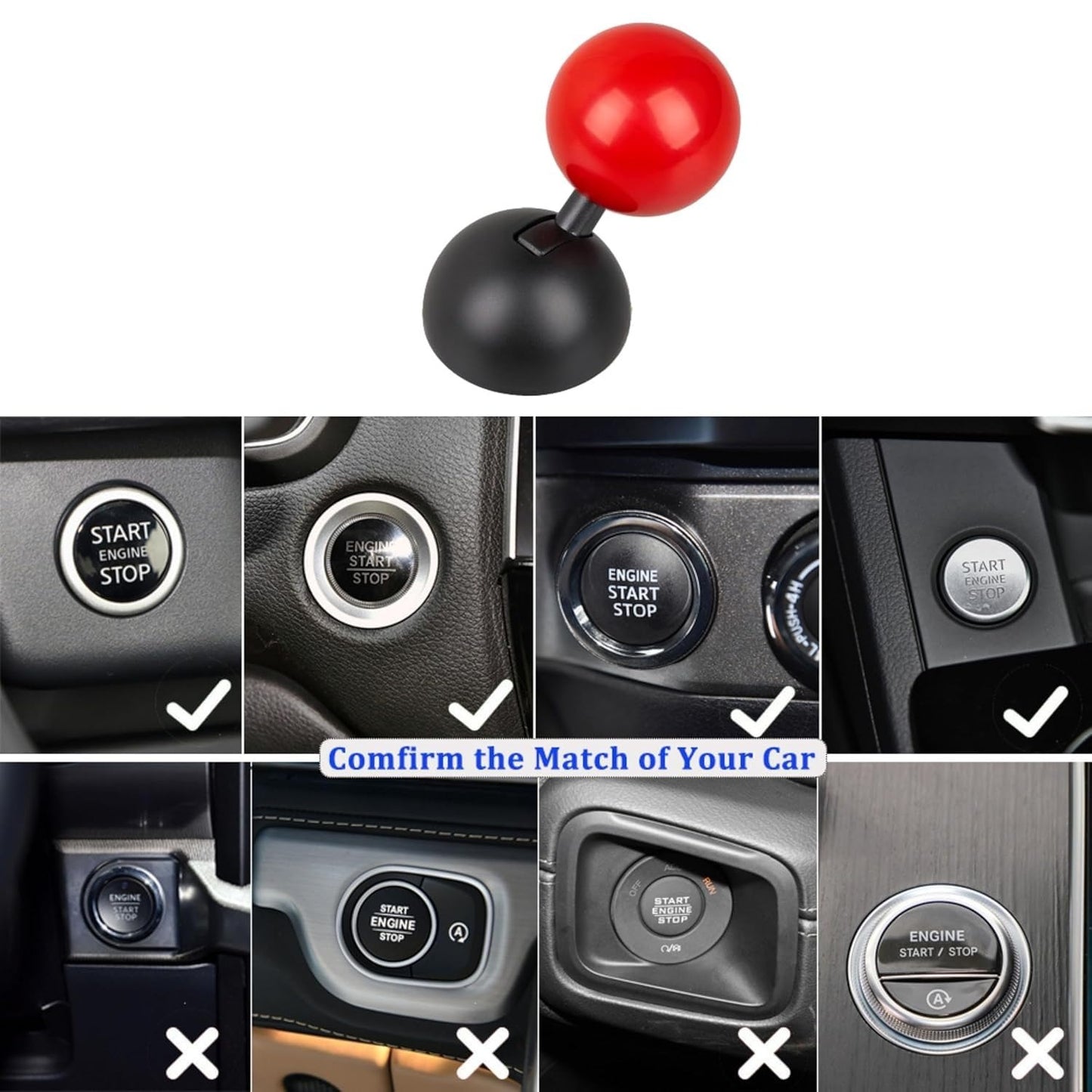 Push Button Start Lever