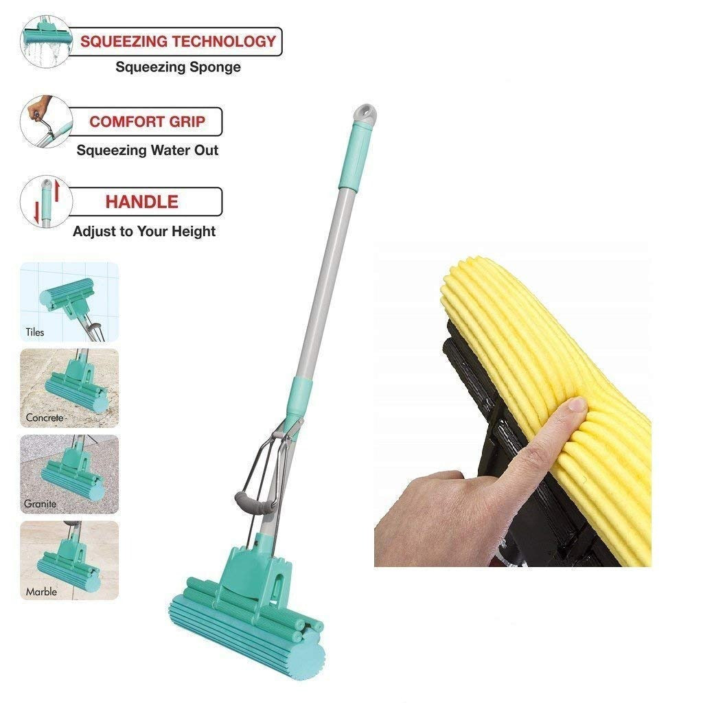 Sponge absorber quick cleaning mop