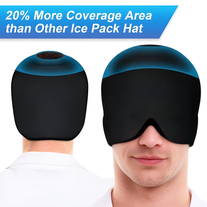 Migraine Relief Gel Ice Hat Cap