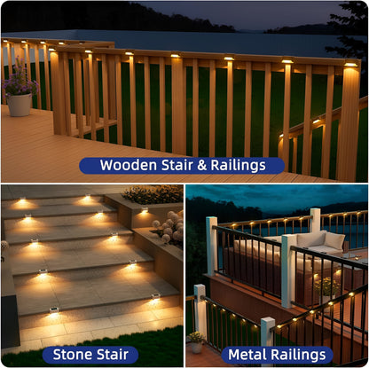 Solar Stairs Deck Lights