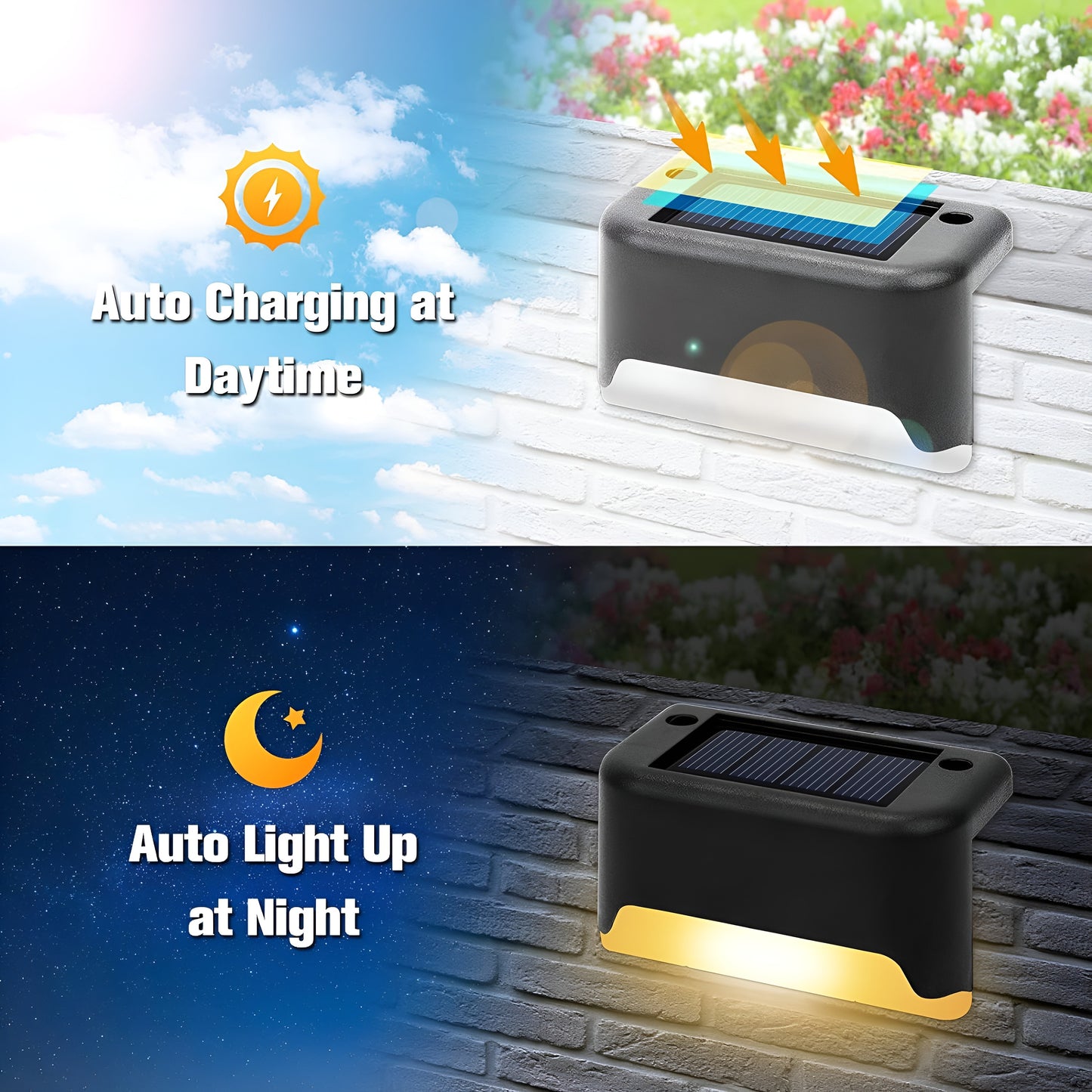 Solar Stairs Deck Lights