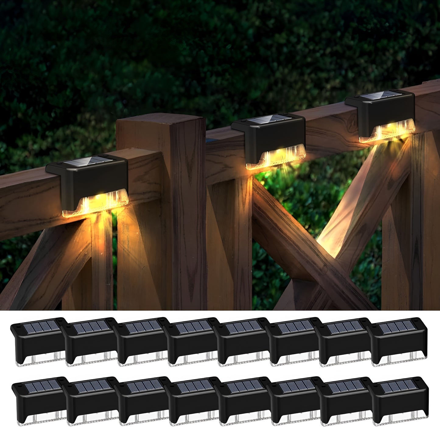 Solar Stairs Deck Lights