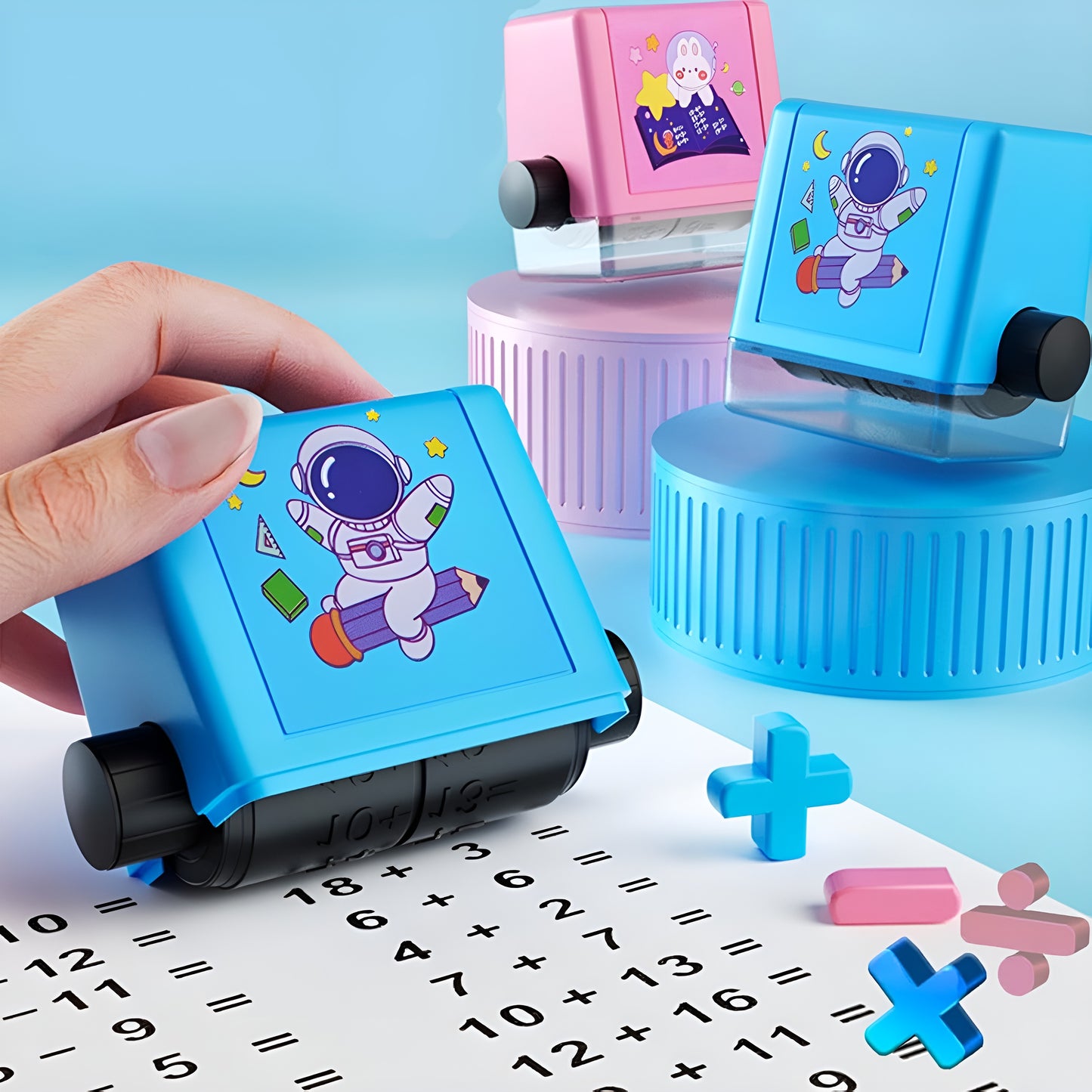 Math Stamp Roller