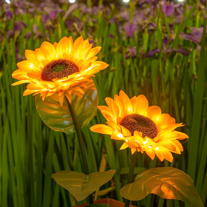 Sunflower Solar Garden Light