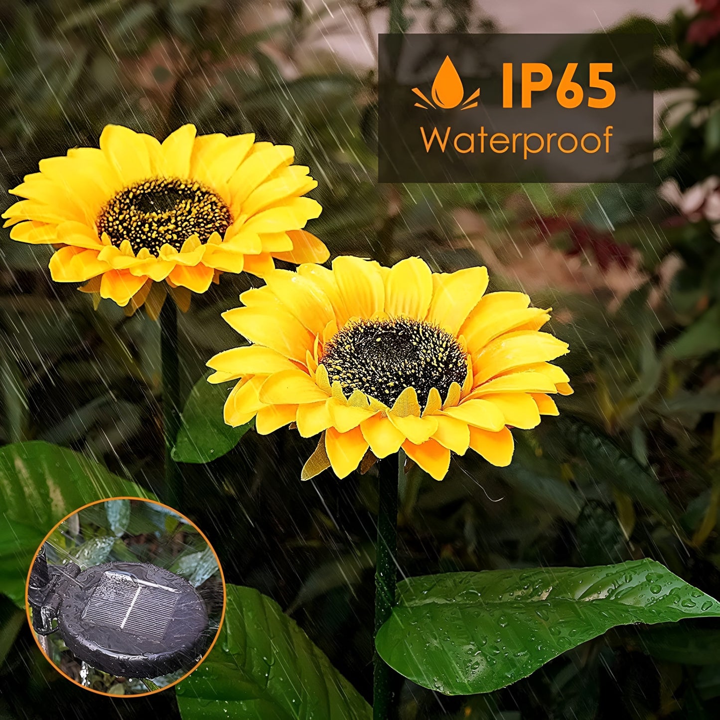 Sunflower Solar Garden Light