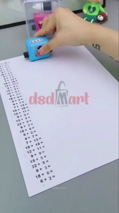 Math Stamp Roller